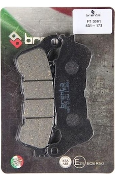 Brenta 431-173 2006-2015 Honda Cbf 1000 Uyumlu Ön Fren Balatası Organik Balata 3 Piston Kaliper Brenta 431-173 2006-2015 Honda Cbf 1000 Uyumlu Ön Fren Balatası Organik Balata 3 Piston Kaliper