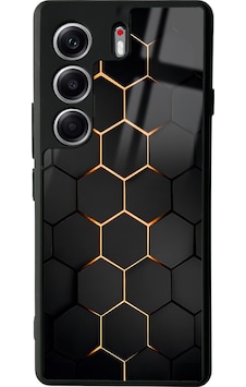 Tecno Camon 40 Pro Uyumlu Yellow Carbon Tasarımlı Glossy Telefon Kılıfı Çok Renkli Tecno Camon 40 Pro Uyumlu Yellow Carbon Tasarımlı Glossy Telefon Kılıfı Çok Renkli