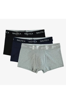 Nautica 3'lü Erkek Renkli Boxerdüzx15313t Gri Nautica 3'lü Erkek Renkli Boxerdüzx15313t Gri