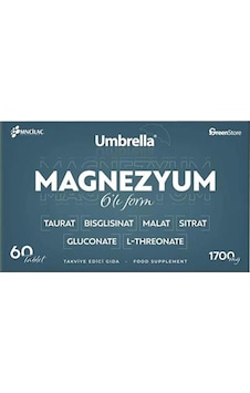 Umbrella Magnezyum 6'lı Form Umbrella Magnezyum 6'lı Form