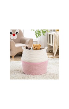 Hasır, Jüt Sepet, Banyo Sepeti, Havlu Sepeti, Kirli Sepeti, Oyuncak Sepeti, Düzenleyici, 40x35 Krem Pembe Krem Pembe Hasır, Jüt Sepet, Banyo Sepeti, Havlu Sepeti, Kirli Sepeti, Oyuncak Sepeti, Düzenleyici, 40x35 Krem Pembe Krem Pembe