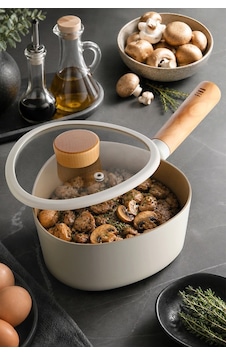 Neoflam Fika Apex Seramik Kaplama İndüksiyonlu Sos Tenceresi 18 Cm - Bej Neoflam Fika Apex Seramik Kaplama İndüksiyonlu Sos Tenceresi 18 Cm - Bej