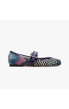Missoni Kadın Mavi Günlük Yün Ayakkabımw44 045 Missoni Kadın Mavi Günlük Yün Ayakkabımw44 045