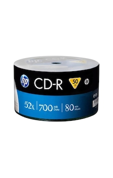 HP CD-R 700 MB /80 Min 52X Shrink Boş CD 50'li