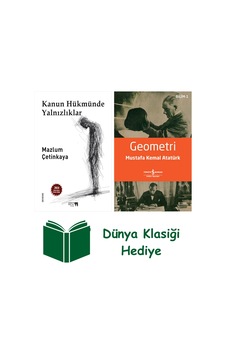 Kanun Hükmünde Yalnızlıklar + Geometri + Dünya Klasiği Hediye Kanun Hükmünde Yalnızlıklar + Geometri + Dünya Klasiği Hediye