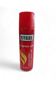 Steel Çakmak Gazı 270 Ml Kırmızı