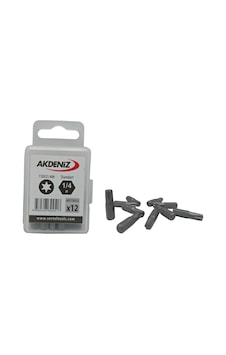 Akdeniz Akd/t30225 1/4 Torx T30x25 Mm 192 Adet Bits Uç