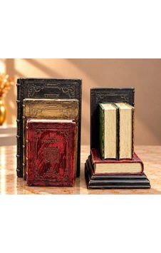 Polyester Kitap Tasarımı Dekoratif Kitap Tutucu Seti Alk6100 Polyester Kitap Tasarımı Dekoratif Kitap Tutucu Seti Alk6100