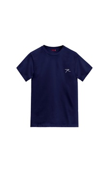 Raru %100 Pamuk T-shirt Agnıtıo Lacivert Lacivert Raru %100 Pamuk T-shirt Agnıtıo Lacivert Lacivert