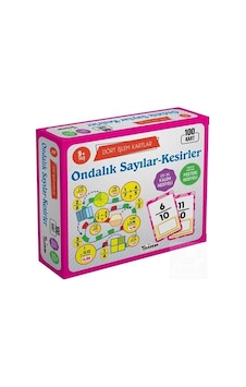 Dört İşlem Kartları - Ondalık Sayılar-kesirler (9 Yaş) Dört İşlem Kartları - Ondalık Sayılar-kesirler (9 Yaş)