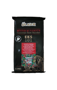 Ülker %54 Kakao Eks 101 Bitter Kuvertür Çikolata 2500 G Ülker %54 Kakao Eks 101 Bitter Kuvertür Çikolata 2500 G