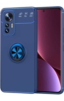 Xiaomi Mi 12 Lite Kılıf Zore Ravel Silikon Kapak Mavi Xiaomi Mi 12 Lite Kılıf Zore Ravel Silikon Kapak Mavi