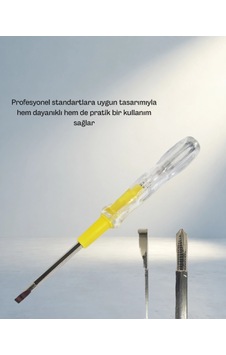 Profesyonel Neon Işıklı Elektrik Kontrol Kalemi 110v-220v Profesyonel Neon Işıklı Elektrik Kontrol Kalemi 110v-220v