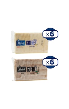 Aktürk Kakaolu + Sade Gofret 12 x 200 G Aktürk Kakaolu + Sade Gofret 12 x 200 G