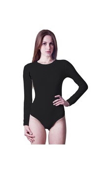 6 Adet Dono Bayan Likralı Uzun Kollu Çıtçıtlı Body 2340 Siyah 6 Adet Dono Bayan Likralı Uzun Kollu Çıtçıtlı Body 2340 Siyah