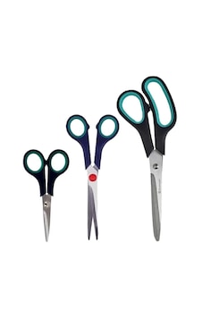 Üçlü Makas Seti Stainless Scissors 3lü Üçlü Makas Seti Stainless Scissors 3lü