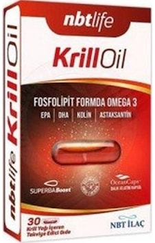 Nbt Life Krill Oil 30 Kapsül Nbt Life Krill Oil 30 Kapsül