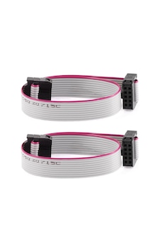 Idc Kablo - 10 Pin - Dişi - Dişi - 50 Cm Idc Kablo - 10 Pin - Dişi - Dişi - 50 Cm