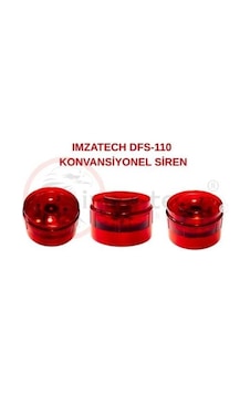 İmzatech Dfs-110 Flaşörlü Yangın Alarm Sireni-224579