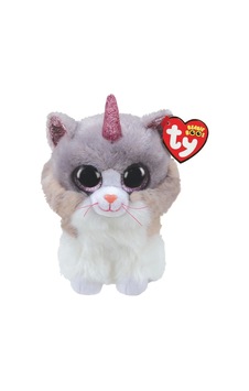 Ty Beanie Boos Peluş Unicorn Kedi Asher 13 Cm Çok Renkli Ty Beanie Boos Peluş Unicorn Kedi Asher 13 Cm Çok Renkli