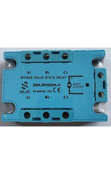 Soljex 3ph50da-h ,3-faz/480v/50a 3v..30vdc Dc-ac Ssr Soljex 3ph50da-h ,3-faz/480v/50a 3v..30vdc Dc-ac Ssr