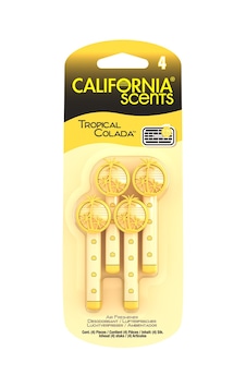 California Scents® Vent Stick "GoldenS Delight" Kalorifer Geçme Koku 4'lü Set California Scents® Vent Stick "GoldenS Delight" Kalorifer Geçme Koku 4'lü Set