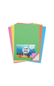 Puti Eva Yapışkanlı Karışık Renk A4 1123 Puti Eva Yapışkanlı Karışık Renk A4 1123
