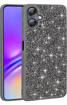 Samsung Galaxy Uyumlu A06 Kılıf Parlak Taşlı Tasarım Zore Pırlanta Kapak Çok Renkli