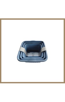 Kahveci.store Kaprıs Home 3lu 4lt6lt9lt Kare Badya Set 22 Çok Renkli