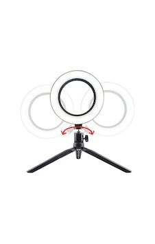 10inç 26cm Youtube Instagram Tiktok Selfie Stüdyo Video Fotoğraf Ring Light Tripod Led Halka Işık- 10inç 26cm Youtube Instagram Tiktok Selfie Stüdyo Video Fotoğraf Ring Light Tripod Led Halka Işık-