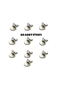 Metal Başlı Geçmeli Raf Pimi 5 Mm 50 Ad Krom Metal Başlı Geçmeli Raf Pimi 5 Mm 50 Ad Krom