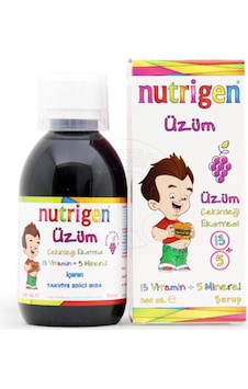 Nutrigen Üzüm Pediatrik Şurup (200 ML) Nutrigen Üzüm Pediatrik Şurup (200 ML)