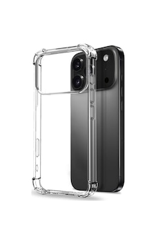 Nihcase Apple Uyumlu iPhone 17 Pro Kılıf Airbag Corners Darbe Korumalı Shockproof Tpu Kapak Nihcase Apple Uyumlu iPhone 17 Pro Kılıf Airbag Corners Darbe Korumalı Shockproof Tpu Kapak