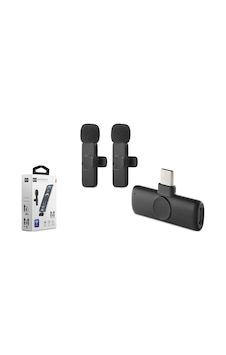 Hadron Hdx2789 Kablosuz Çift Yaka Mikrofonlu Type-c Hadron Hdx2789 Kablosuz Çift Yaka Mikrofonlu Type-c