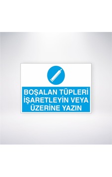 Boşalan Tüpleri İşaretleyin Veya Üzerine Yazın 21x28 Arkası Yapışkanlı Sticker Boşalan Tüpleri İşaretleyin Veya Üzerine Yazın 21x28 Arkası Yapışkanlı Sticker