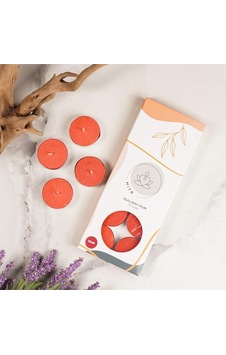 Çilek Kokulu Tealight Mum Çok Renkli Çilek Kokulu Tealight Mum Çok Renkli
