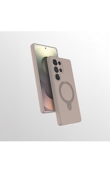 Samsung Galaxy Uyumlu S25 Ultra Kılıf Kablosuz Şarj Özellikli Standlı Samara Kapak Desert Gold Samsung Galaxy Uyumlu S25 Ultra Kılıf Kablosuz Şarj Özellikli Standlı Samara Kapak Desert Gold