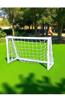 Cf-009 Mini Futbol Kalesi Çiftli Set Beyaz