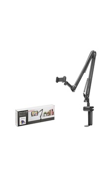 Nodar Nd1051 Mafsallı Akrobat Kollu Masa Kenarı Telefon Ve Tablet Standı Siyah Nodar Nd1051 Mafsallı Akrobat Kollu Masa Kenarı Telefon Ve Tablet Standı Siyah