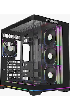 Strong Balerion Siyah Argb Tempered Glass 600w 80+ Usb 3.0 Atx Mid Tower Kasa Strong Balerion Siyah Argb Tempered Glass 600w 80+ Usb 3.0 Atx Mid Tower Kasa