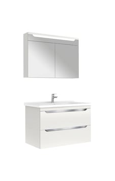 Kale Casilla 100 Cm Gri-beyaz Banyo Dolabı Takımı Kale Casilla 100 Cm Gri-beyaz Banyo Dolabı Takımı