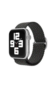 Apple Watch 42mm Kordon - Benekli Siyah Apple Watch 42mm Kordon - Benekli Siyah