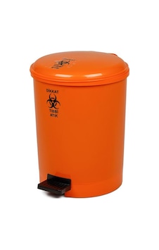 A Kalite Plastik Tıbbi Atık Pedallı Çöp Kovası 20 Litre A Kalite Plastik Tıbbi Atık Pedallı Çöp Kovası 20 Litre