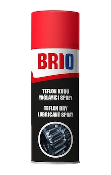 Brio Teflon Kuru Yağlayıcı Sprey 400 Ml Brio Teflon Kuru Yağlayıcı Sprey 400 Ml