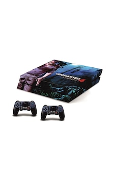 PS4 Uncharted 4 Sticker Seti PS4 Uncharted 4 Sticker Seti
