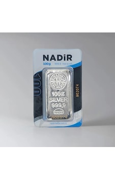 100 Gram Gümüş Külçe