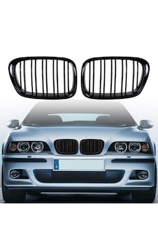 Bmw 5 Serisi E39 M5 Böbrek Parlak Siyah Tam Uyumlu Bmw 5 Serisi E39 M5 Böbrek Parlak Siyah Tam Uyumlu