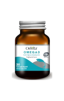 Onvita Omega 3 Balık Yağı ve Astaksantin 30 Kapsül Onvita Omega 3 Balık Yağı ve Astaksantin 30 Kapsül
