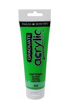 Daler Rowney Graduate Akrilik Boya 355 355 Leaf Green 120 ML Daler Rowney Graduate Akrilik Boya 355 355 Leaf Green 120 ML