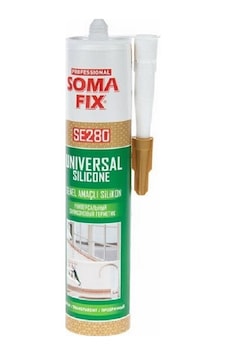 Somafix SE280 Genel Amaçlı Asetik Silikon 280 Gr Antrasit Gri Somafix SE280 Genel Amaçlı Asetik Silikon 280 Gr Antrasit Gri